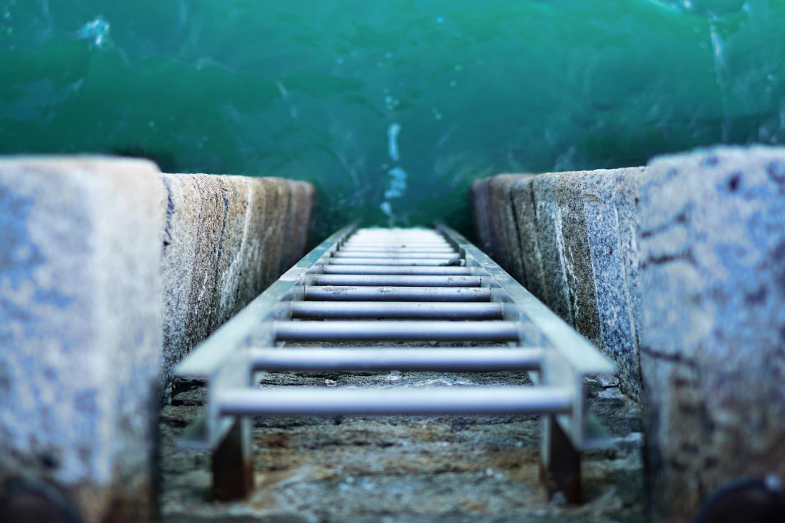 Free photo of Ocean Ladder