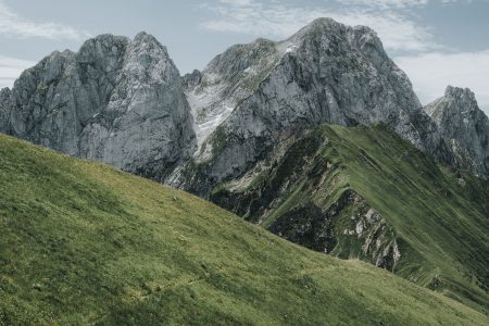 Beautiful Swiss Mountains Free Stock Photo