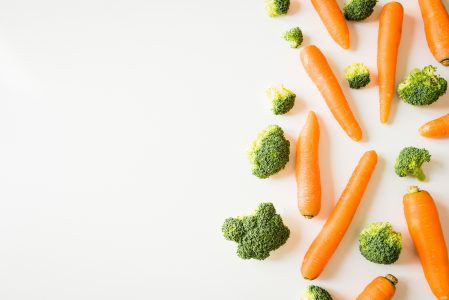 Broccoli & Carrot Vegetables Free Stock Photo