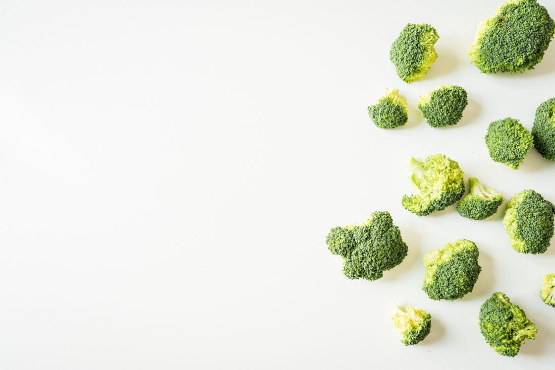 Free photo of Broccoli on White Background