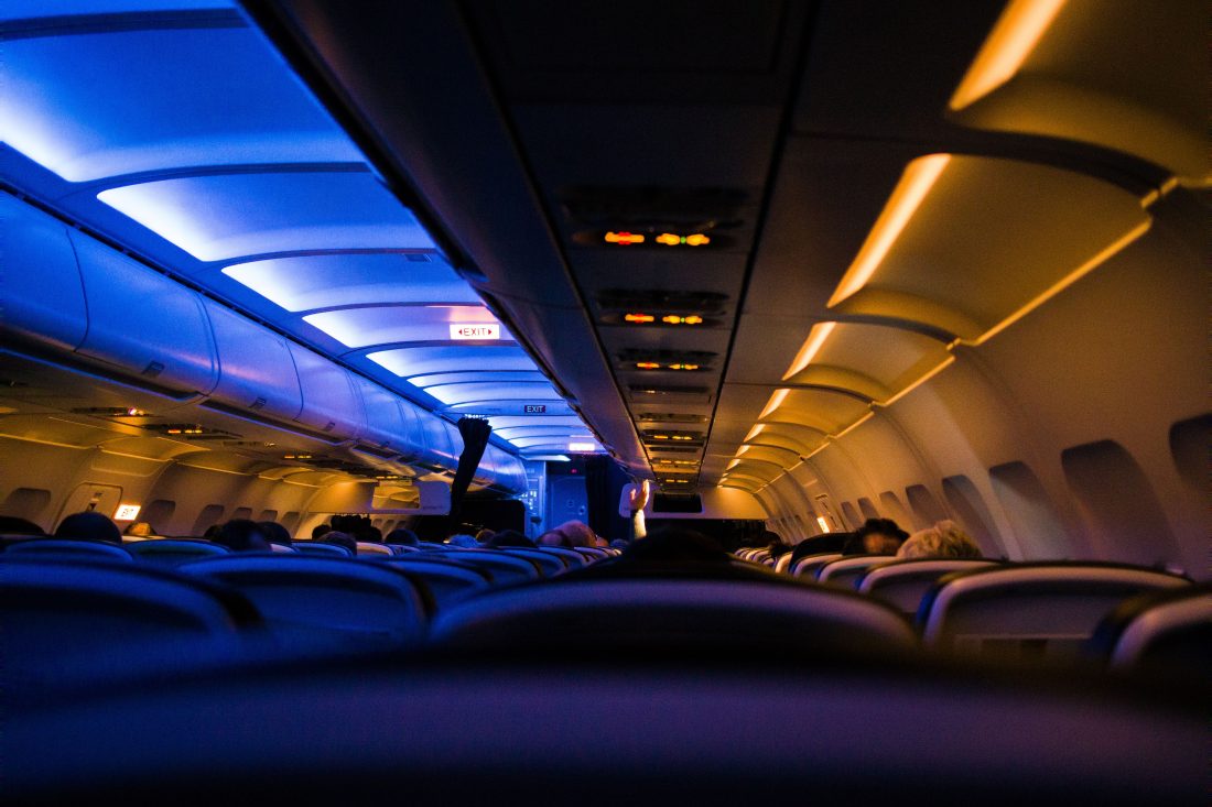 Free photo of Airplane Interior
