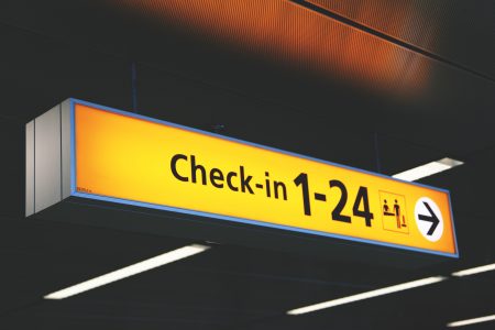 Airport Sign Free Stock Photo