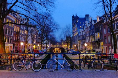 Amsterdam Bikes Free Stock Photo