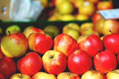 Apples at Market Free Stock Photo