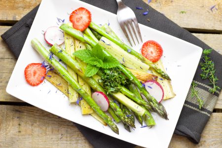Asparagus Salad Snack Free Stock Photo