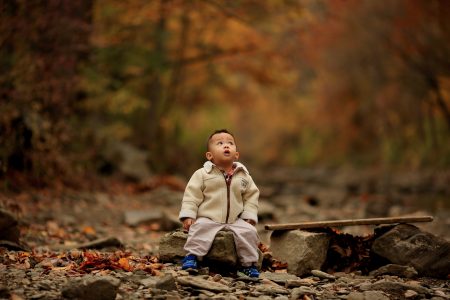 Autumn Child Free Stock Photo