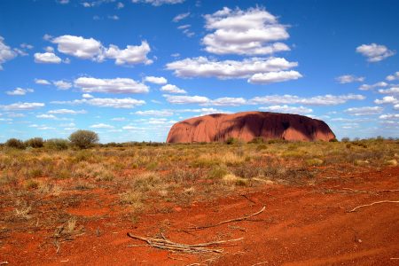 Ayres Rock In Australia Free Stock Photo