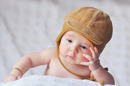 Baby in Hat Free Stock Photo