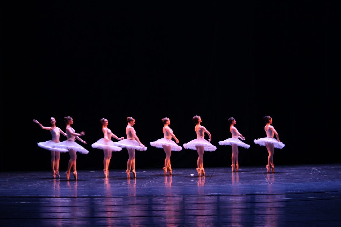 Free photo of Ballet Dancers on Stage