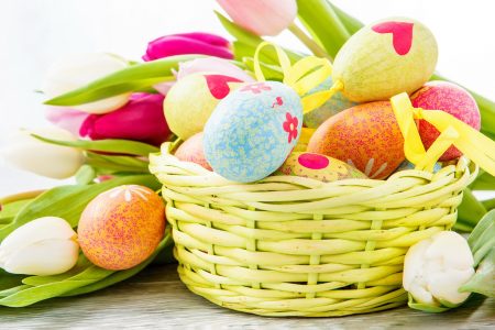 Easter Basket Free Stock Photo