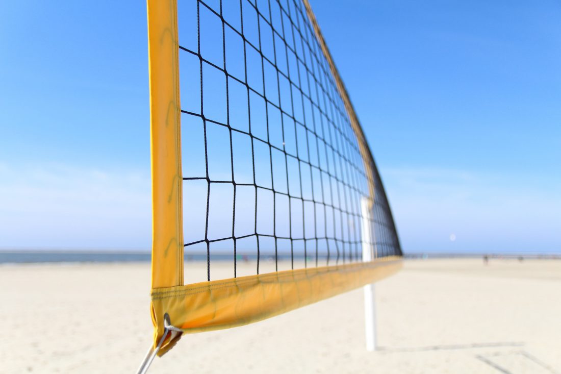 Free photo of Beach Volleyball Net