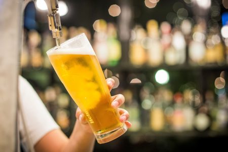 Beer Pouring Free Stock Photo