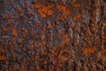 Blistered Metal Free Stock Photo