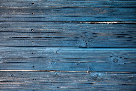 Blue Wood Texture Free Stock Photo
