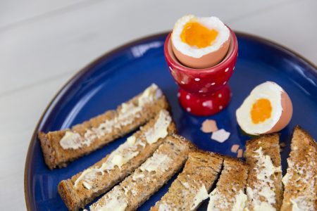 Boiled Egg Breakfast Free Stock Photo