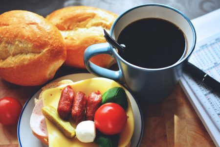 Breakfast & Coffee Free Stock Photo