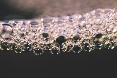 Water Bubbles Abstract Free Stock Photo