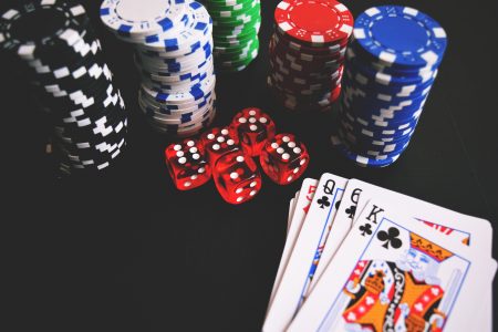 Casino Chips & Cards Free Stock Photo