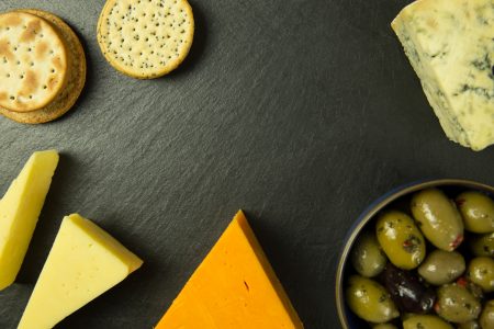 Cheese & Olives Free Stock Photo