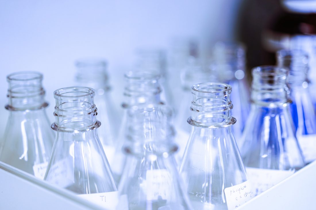 Free photo of Chemistry Bottles