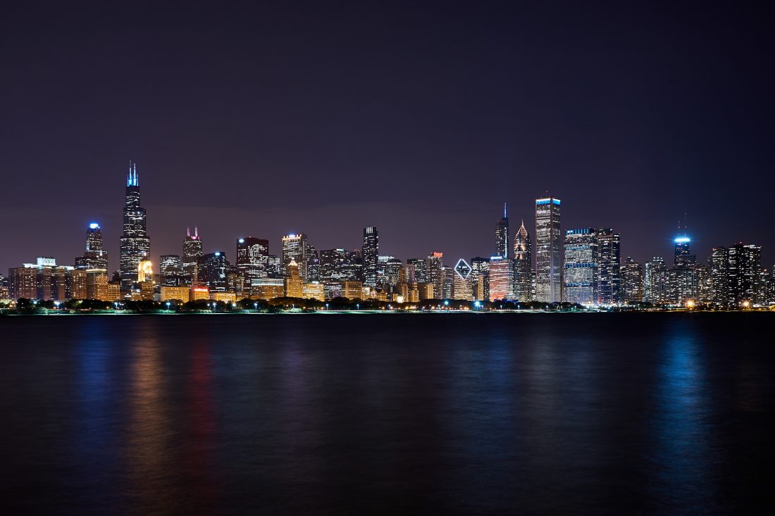 Free photo of Chicago Nightscape