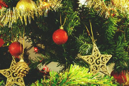 Christmas Tree Decorations Free Stock Photo