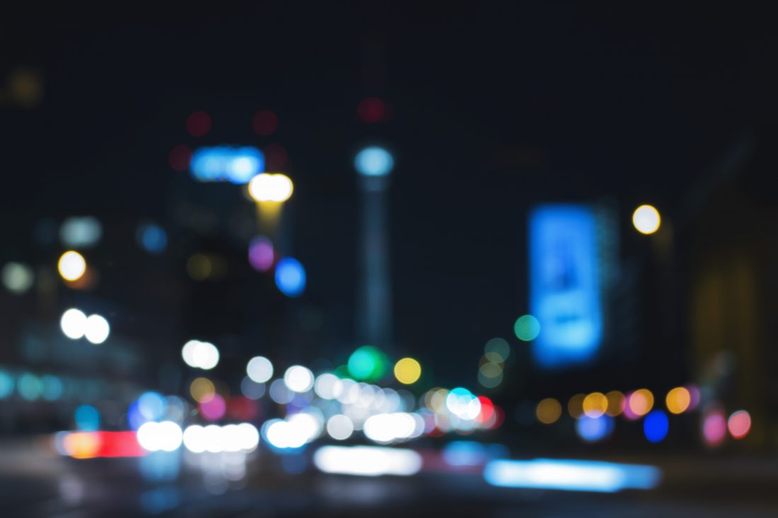 Free photo of City Abstract Lights