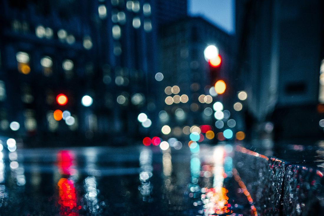 Free photo of City Rain
