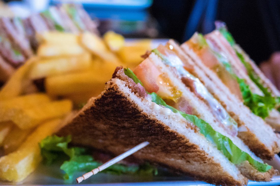 Free photo of Club Sandwich