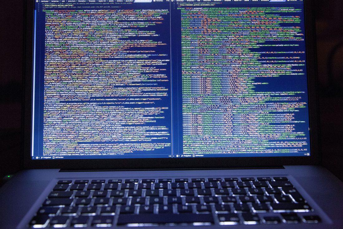 Free photo of HTML Code on a Laptop