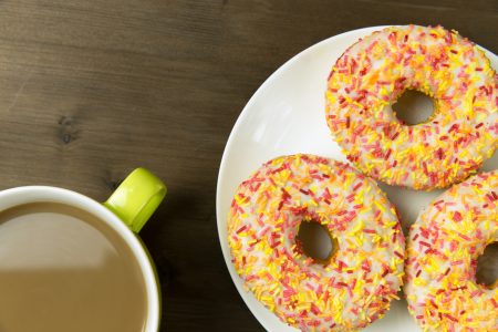 Coffee & Donuts Free Stock Photo