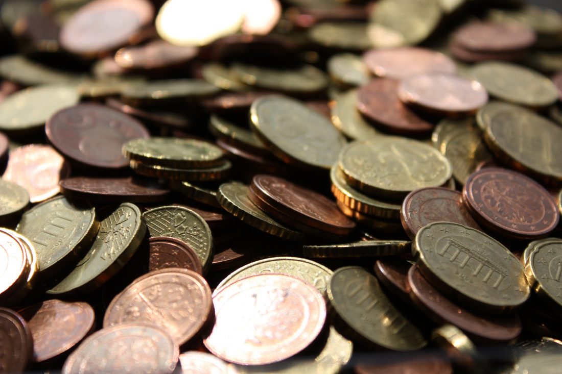 Free photo of Coins Pile