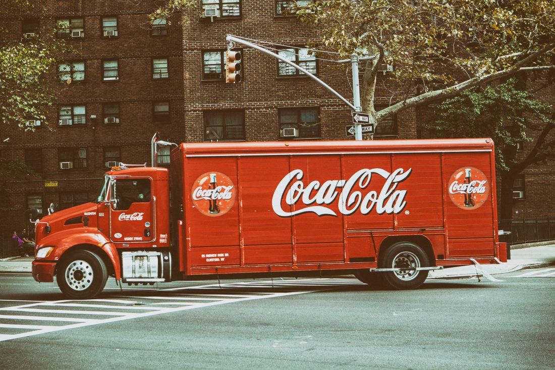 Free photo of Vintage Coke Truck in New York