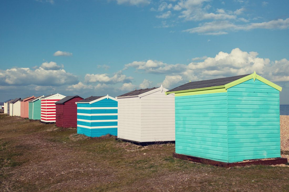 Free photo of Coloured Huts