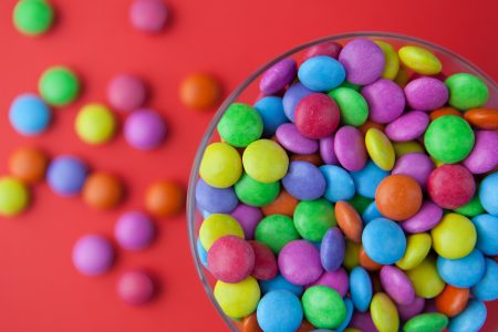 Coloured Sweets Free Stock Photo