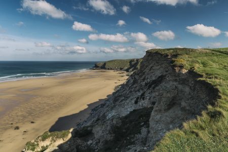 Cornish Coastline Free Stock Photo