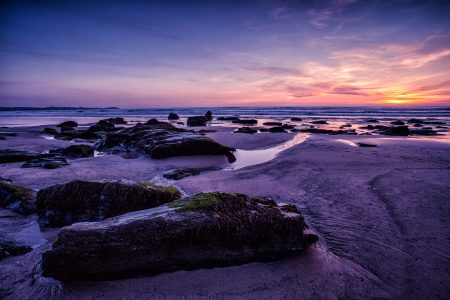 Cornwall Sunset Free Stock Photo