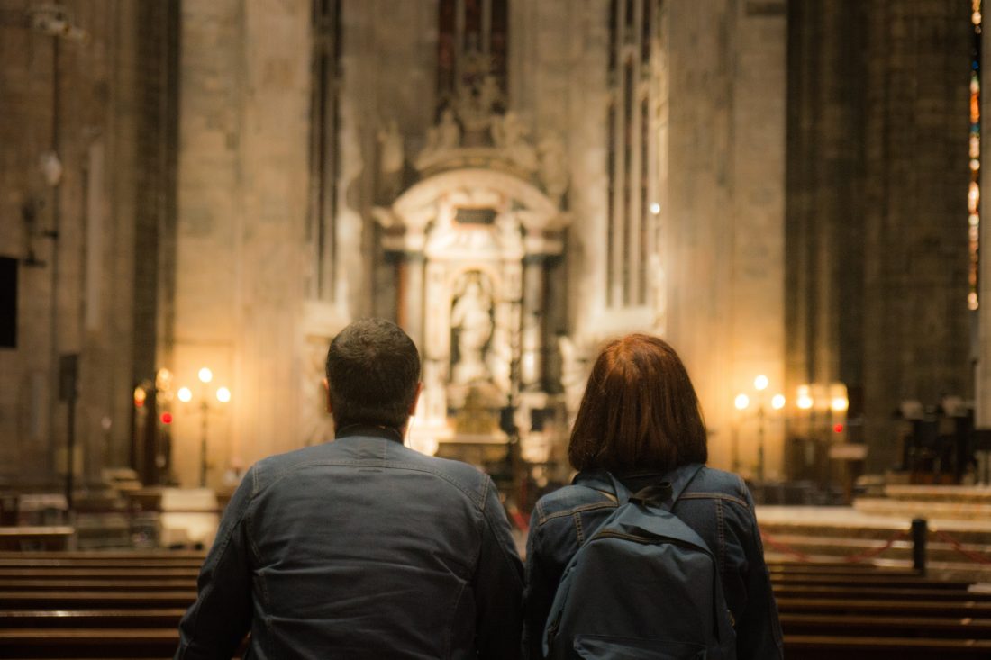 Free photo of Couple in Church