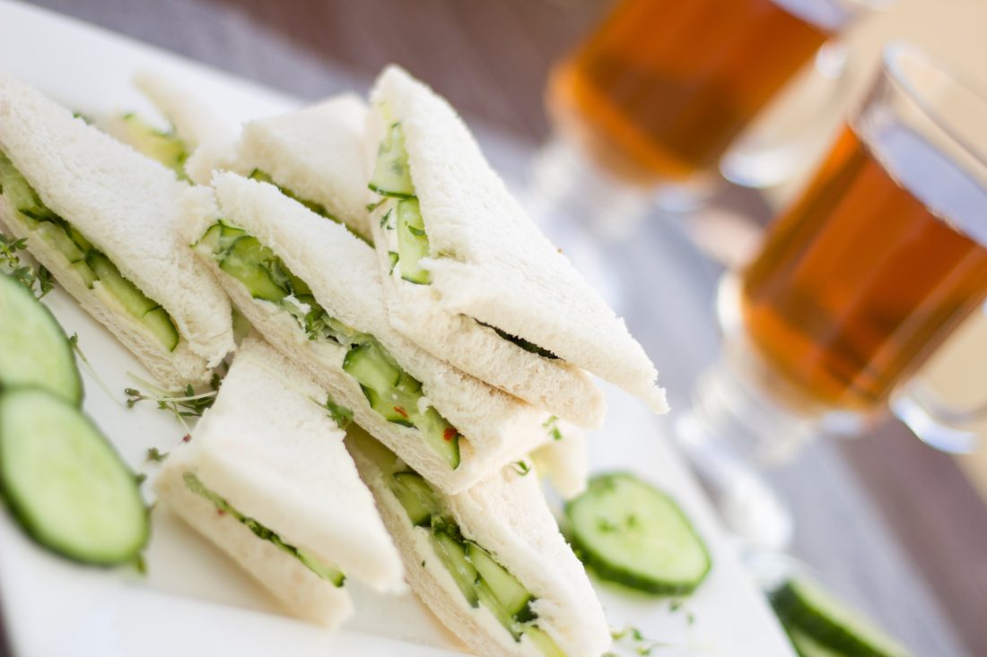 Free photo of Cucumber Sandwiches