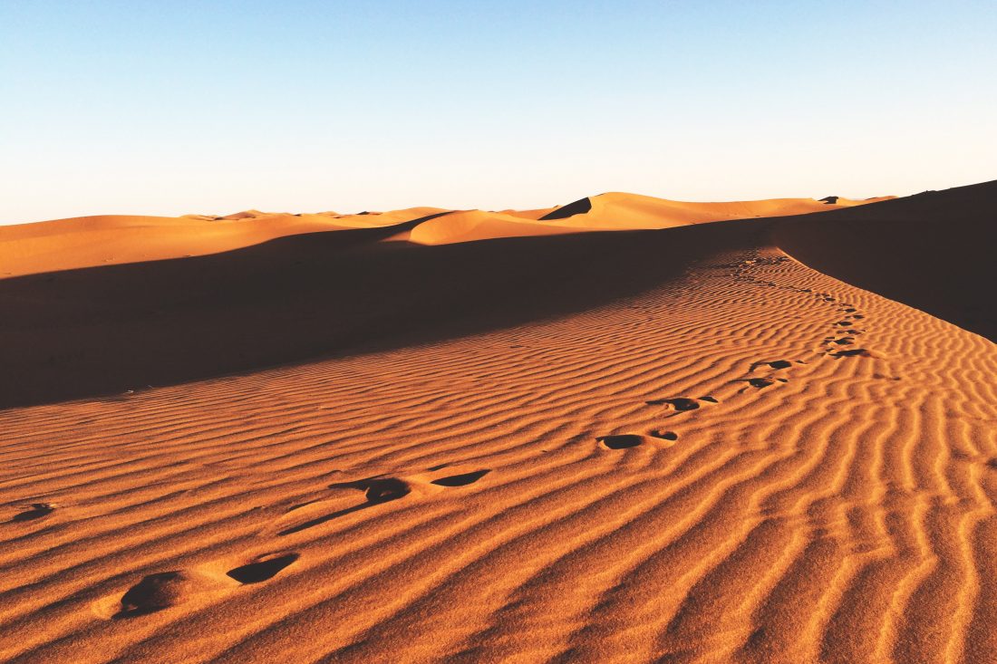 Free photo of Desert Sand Dunes