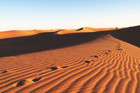 Desert Sand Dunes Free Stock Photo