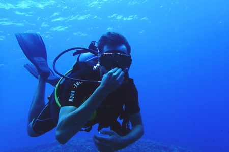 Scuba Diver Free Stock Photo