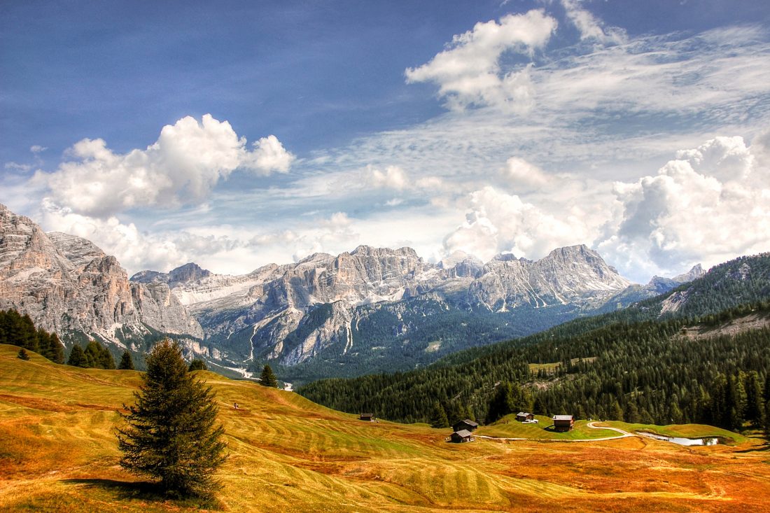 Free photo of Dolomite Mountains