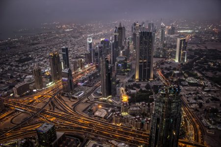 Dubai Buildings Free Stock Photo