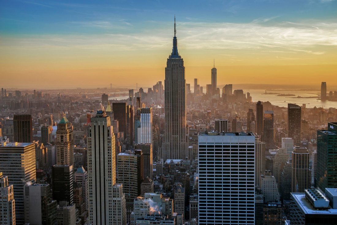 Free photo of New York Sunset