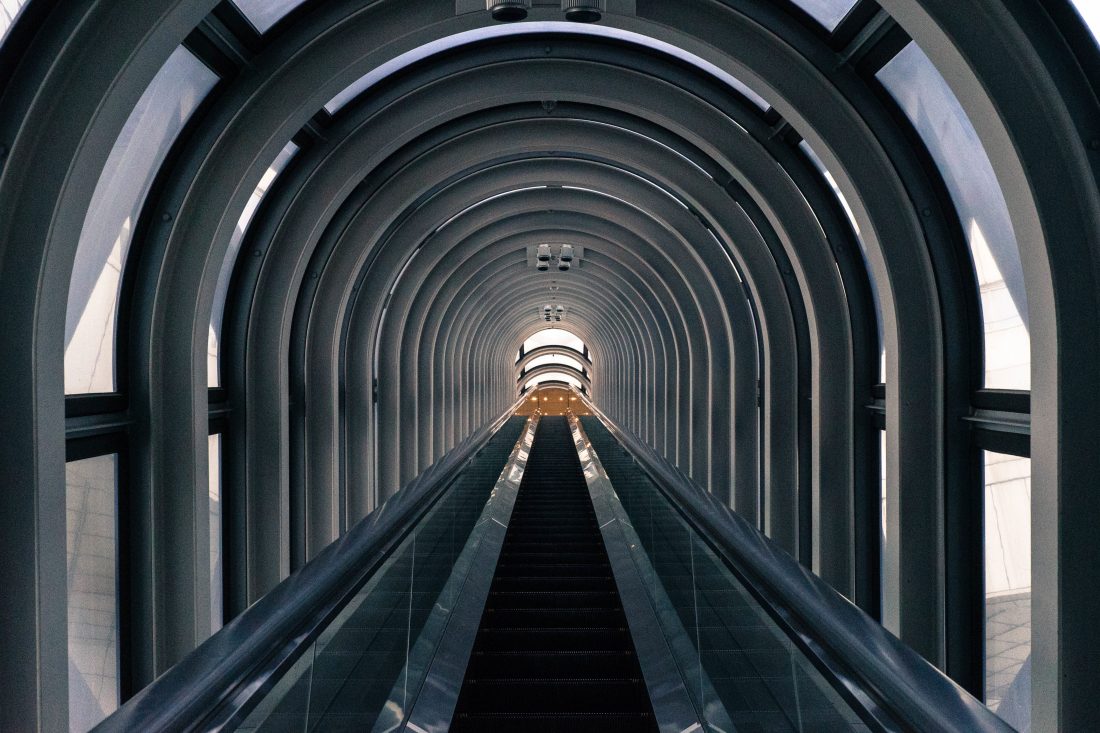 Free photo of Escalator Stairs, Japan