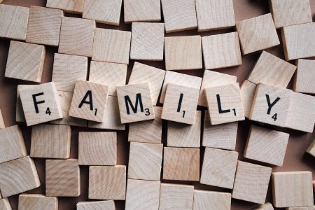Family Letters Free Stock Photo