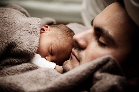 Father & Baby Free Stock Photo