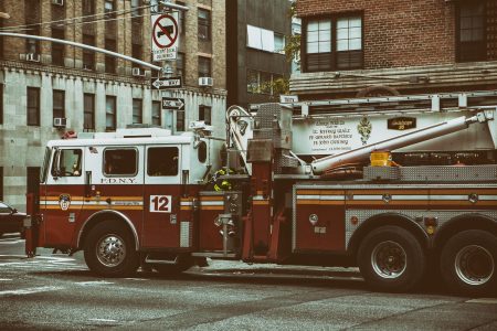 Fire Truck New York Free Stock Photo