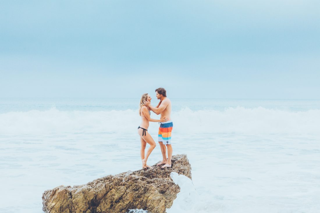 Free photo of Fitness Couple by Ocean